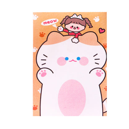 Cute Cartoon Post-it Note Paper, 80 Sheets per Book