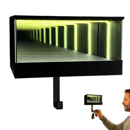 Garage Key Rack 3D Wall Mounted LED Display Box