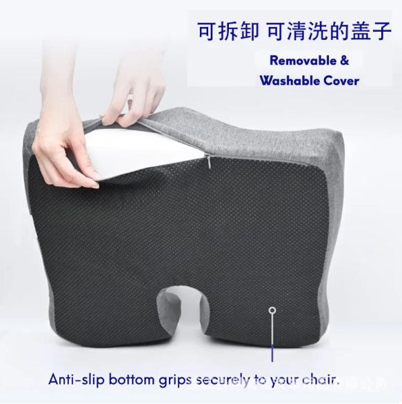 ErgoSupport Memory Foam Cushion