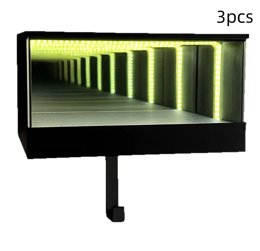 Garage Key Rack 3D Wall Mounted LED Display Box