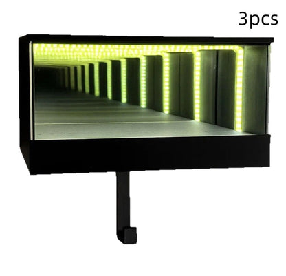 Garage Key Rack 3D Wall Mounted LED Display Box