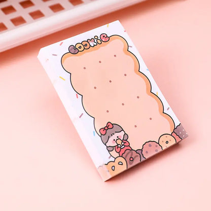 Cute Cartoon Post-it Note Paper, 80 Sheets per Book