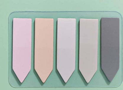 Index Sticky Note Labels for Paging and Instructions