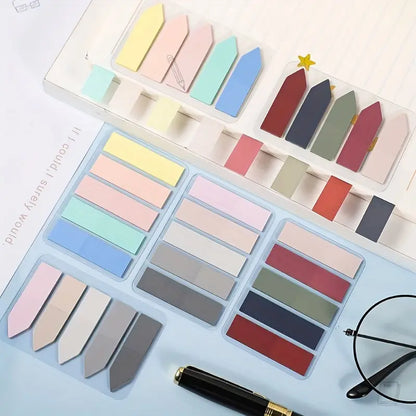 Index Sticky Note Labels for Paging and Instructions