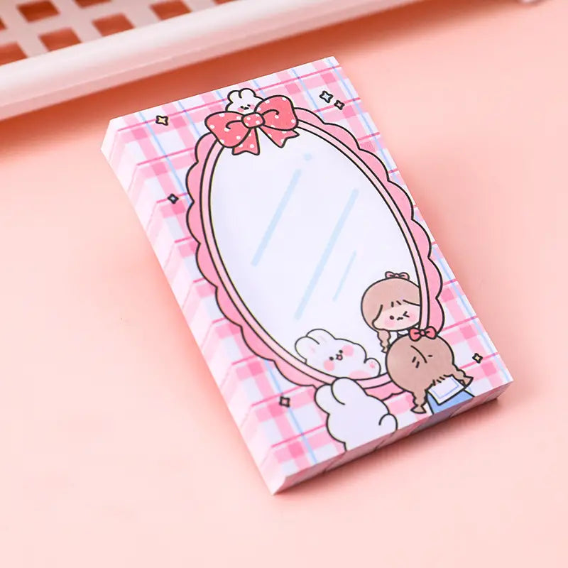 Cute Cartoon Post-it Note Paper, 80 Sheets per Book