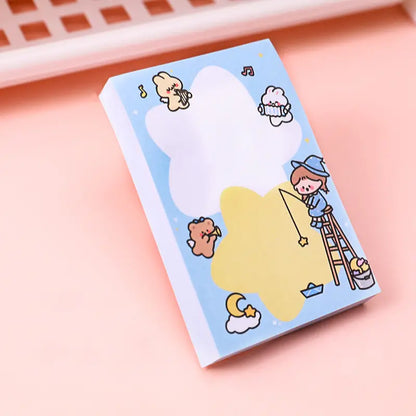 Cute Cartoon Post-it Note Paper, 80 Sheets per Book