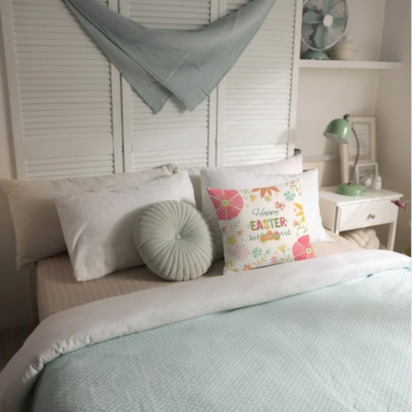 Easter Short Plush Pillowcase Cushion