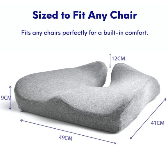 ErgoSupport Memory Foam Cushion