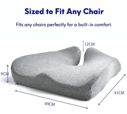ErgoSupport Memory Foam Cushion