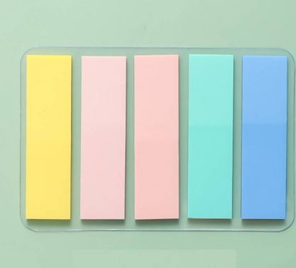 Index Sticky Note Labels for Paging and Instructions