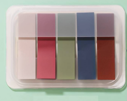 Index Sticky Note Labels for Paging and Instructions