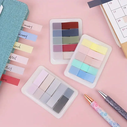 Index Sticky Note Labels for Paging and Instructions