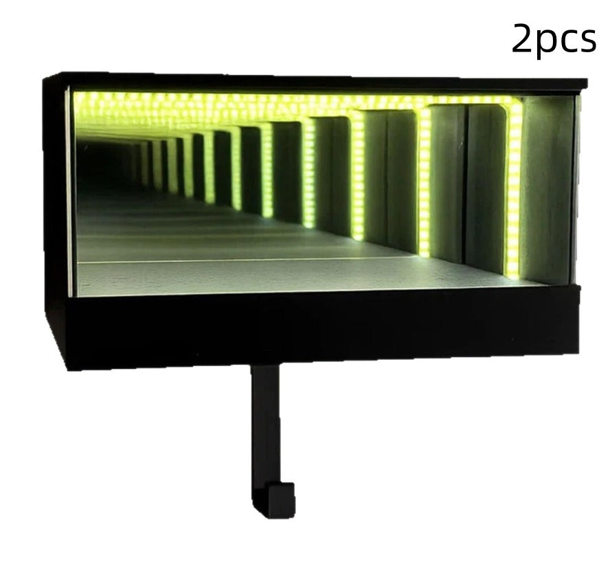 Garage Key Rack 3D Wall Mounted LED Display Box